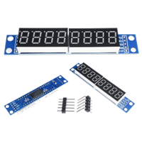 شاشة لغرض الارقام ثمانية مع درايفر MAX7219 image
