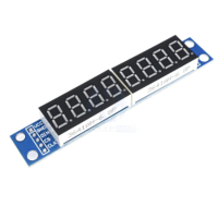 شاشة لغرض الارقام ثمانية مع درايفر MAX7219 image