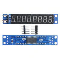 شاشة لغرض الارقام ثمانية مع درايفر MAX7219 image