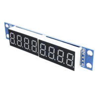 شاشة لغرض الارقام ثمانية مع درايفر MAX7219 image