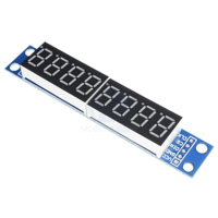 شاشة لغرض الارقام ثمانية مع درايفر MAX7219 image